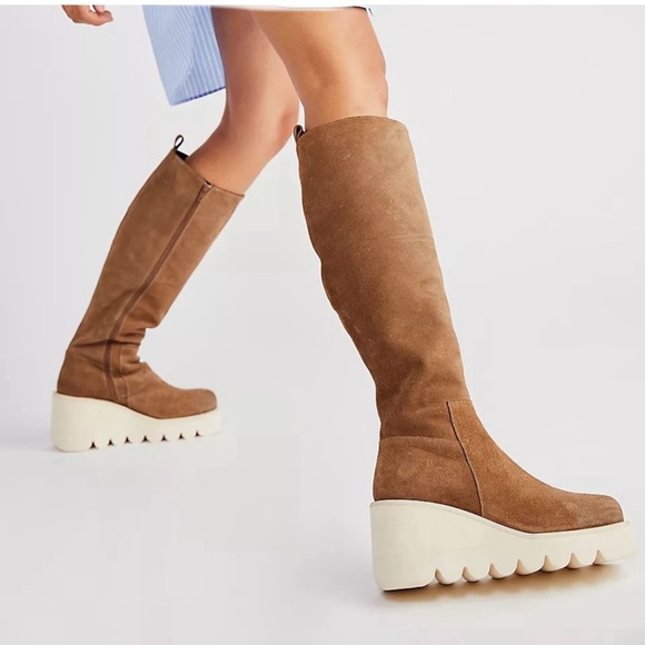 🤎Free People Alexi wedge tall boot 🤎 - Picture 2 of 5